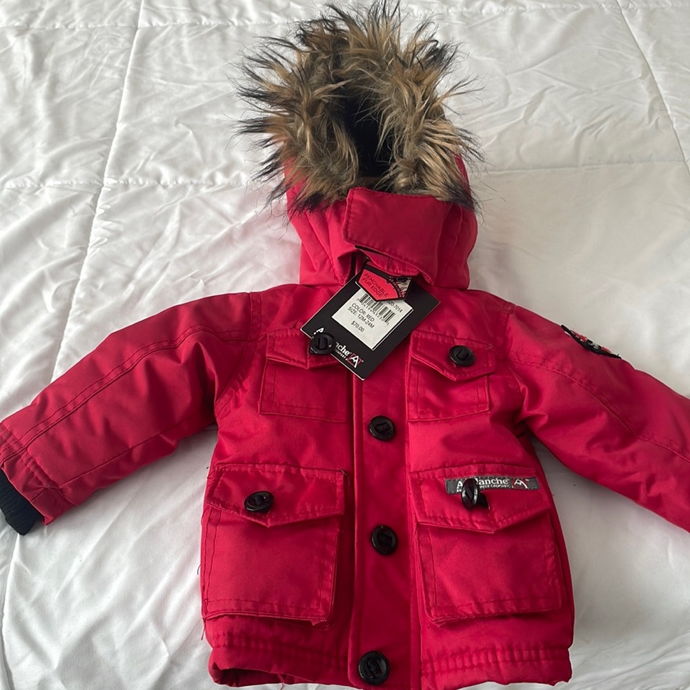SOLD/Avalanche Outdoor Coat/12-24 Month Winter Coat/Snow coat/Outdoor gear